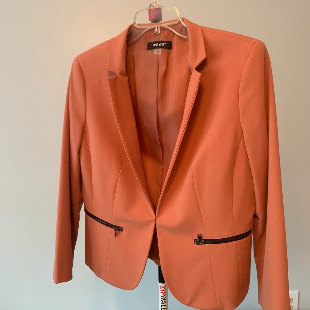 Nine West coral blazer- size 8